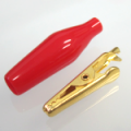 金メッキ みの虫クリップ CP-8820GR (赤)