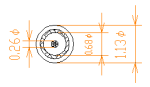 【メール便対応】 高周波 Mini Coaxial ケーブル (5m)