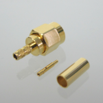 【メール便対応】 金メッキSMAコネクタ V-7801DG/KY オス (50Ω)
