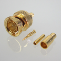 【メール便対応】 金メッキBNCコネクタ 1.5C-2V (75Ω)